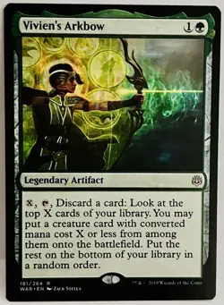 Vivien's Arkbow -#181-MTG- War of the Spark (WAR)-Regular-NM - Image 1