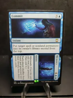 x1 Commit // Memory R MTG Commander Streets of New Capenna M/NM, English - Image 1