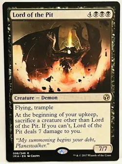x1 Lord of the Pit R MTG Iconic Masters M/NM, English - Image 1