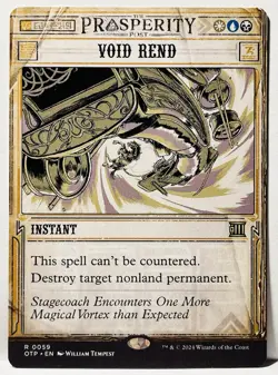 Void Rend - #59-MTG-Outlaws of Thunder Junction: Breaking News-Regular-NM - Image 1