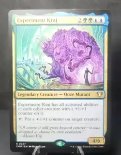 x1 Experiment Kraj R MTG Commander Masters , English - Image 1
