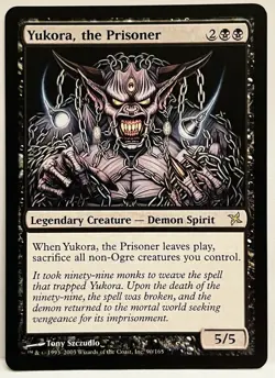 Yukora, the Prisoner -#90- MTG- Betrayers of Kamigawa- Regular-NM - Image 1