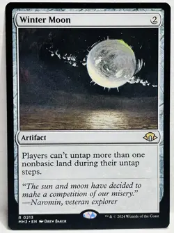 Winter Moon #213- MTG-Modern Horizons 3 MH3-Regular-LP - Image 1