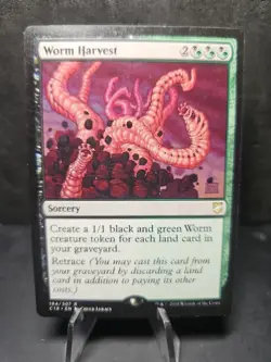Worm Harvest - #194- MTG - Commander 2018- Regular - LP - Image 1