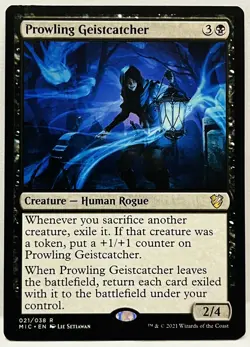 Prowling Geistcatcher- 21- MTG- Commander: Innistrad: Midnight Hunt- Regular- NM - Image 1