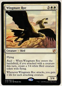 Wingmate Roc (78) Commander 2019 C19 (BASE) NM+ (MTG) - Image 1