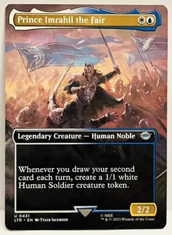 Prince Imrahil the Fair (Borderless) -#431-MTG-Universes Beyond: LOTR-Regular-NM - Image 1