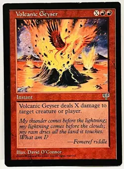Volcanic Geyser- MTG-Mirage (MIR)- Regular-MP - Image 1