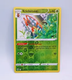 Kricketune 010/189 Reverse Holo Uncommon Pokemon Astral Radiance NM Fresh Pull - Image 1