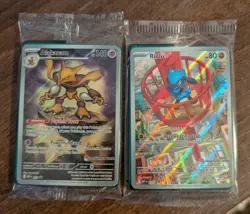 Alakazam 009 & Riolu 010 MEP Mega Evolution Pokemon Center ETB Promos - Sealed - Image 1
