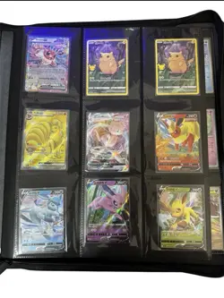 Pokemon TCG Full Binder Collection 108 Total Cards. - Image 1