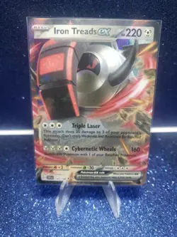 Pokemon Scarlet & Violet Iron Treads EX 143/198 Ultra Rare FREESHIP - Image 1