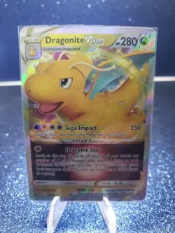 Pokemon TCG Dragonite VSTAR Pokemon GO 050/078 Holo Ultra Rare - Image 1
