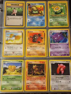 Pokemon Collection Binder Lot of Cards Holo Rare Vintage WoTC Shadowless Etc - Image 5
