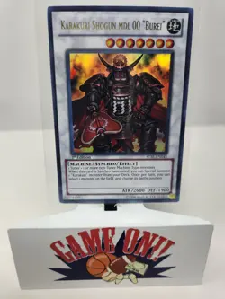 YuGiOh Karakuri Shogun MDL 00 "Burei" STBL-EN043 Ultra Rare 1st Edition NM - Image 1