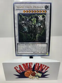 YuGiOh Scrap Twin Dragon STBL-EN044 Ultimate Rare 1st Edition NM - Image 1