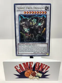 YuGiOh Scrap Twin Dragon STBL-EN044 Ultra Rare 1st Edition NM - Image 1
