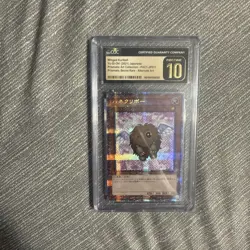 YuGiOh Winged Kuriboh PAC1-JP011 Alt Art Prismatic Secret CGC PRISTINE 10 2021 - Image 4