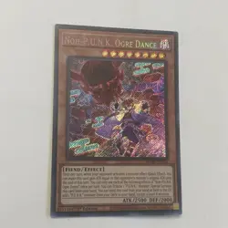 Yugioh! Noh-P.U.N.K. Ogre Dance BLMR-EN064 SECRET - Image 1