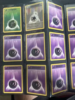 Pokemon Card Base Set Energy Card Lot Original WOTC LP - Image 4