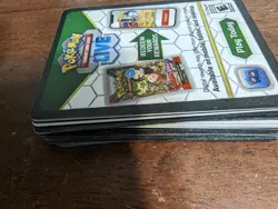 50 Pokemon TCG Online Unused Code Cards S&V SwSh Sent By Message - Image 1