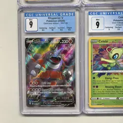 Pokemon 4 Pokemon TCG Trading Cards Collection CGC - Image 5