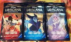 Disney Lorcana TCG the First Chapter Booster Pack Sealed, 3-Card - Image 2