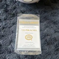 (Set of 5) 1999 23k Gold Plated Pokemon Cards Pikachu Charizard COA Poke Ball - Image 4