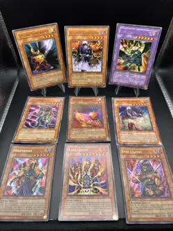 Yu-Gi-Oh! TCG Lot Of 9 1st Edition Pharaonic Guardian And Rise Of Destiny Cards - Image 1