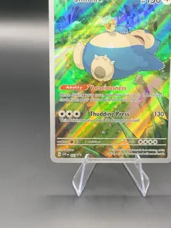 Pokemon TCG Snorlax #51 Scarlet & Violet 151 Promo Card Near Mint Condition - Image 3