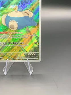 Pokemon TCG Snorlax #51 Scarlet & Violet 151 Promo Card Near Mint Condition - Image 5