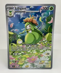 Lilligant 92/86 Illustration Rare Pokemon TCG Card Black Bolt English NM - Image 1