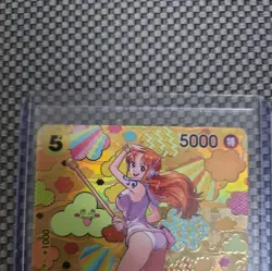 One Piece Card Nami OP08-106 SR/SP Parallel Emperors in the New World Japanese - Image 3