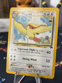 Pidgeot 02/18 Southern Islands Regular Super Clean And Centered Card Great Promo - Image 1