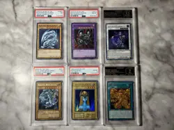 Yu-Gi-Oh Graded Card Lot PSA And Crown Graded Cards - Image 1
