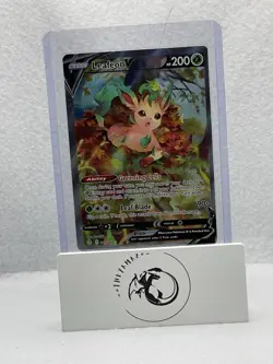 Pokemon Cards - Leafeon V 167/203 - Evolving Skies - Near Mint+ - Image 1