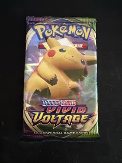Pokemon SWSH Vivid Voltage Booster Pack - 10 Cards / Pack - Random Art - SEALED - Image 3