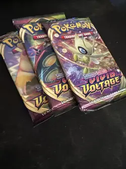 Pokemon SWSH Vivid Voltage Booster Pack - 10 Cards / Pack - Random Art - SEALED - Image 5