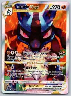 Lucario VSTAR SWSH291 SWSH: Sword & Shield Promo Cards NM Pokemon Card TCG - Image 1