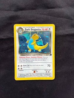 Pokemon Cards Dark Dragonite 5/82 Team Rocket Set Holo HP - Image 2