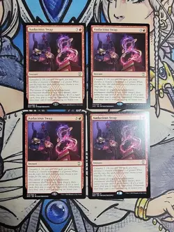 4x Audacious Swap NM/M NCC MTG Magic - Image 1