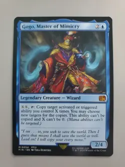 MTG Gogo, Master of Mimicry Final Fantasy Regular Mythic - Image 1