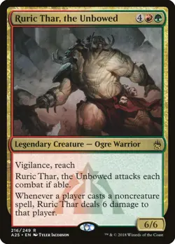 Ruric Thar, the Unbowed 216 Rare Masters 25 A25 MTG - Image 1