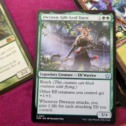 Magic Commander Deck MTG 100 - *ELVES Pure Tribal Mono Green invitation ELF Pump - Image 2