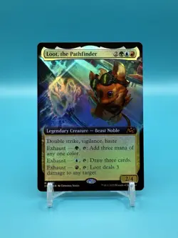 Loot, The Pathfinder (Extended Art) - Aetherdrift (DFT) - MTG - FOIL - NM - Image 1