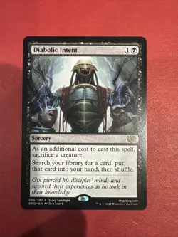 Diabolic Intent Mtg Brothers War Nm Near Mint - Image 1