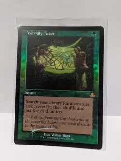 Worldly Tutor (Retro Frame) Dominaria Remastered Foil - Image 1