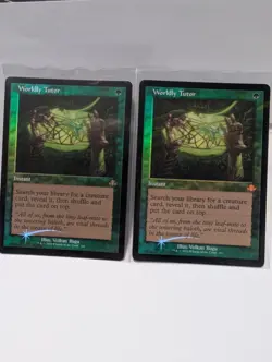 Worldly Tutor (Retro Frame) Dominaria Remastered Foil - Image 3