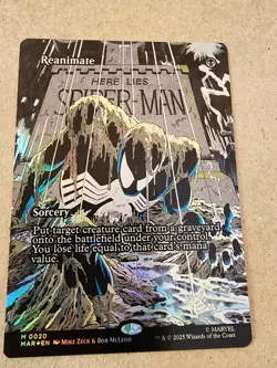 Reanimate - #20 Foil (Borderless) Spider Man - Eternal-Legal - Mtg - Image 1