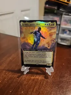 Cosmic Spider-Man - MTG - Marvel Spider-Man MYTHIC #0271 (NM, FOIL) - Image 1